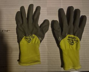 Work gloves & corona winter cap