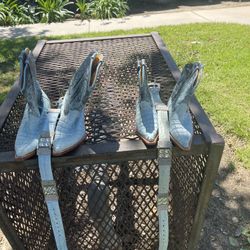 Los Altos Kids Boots With Belt