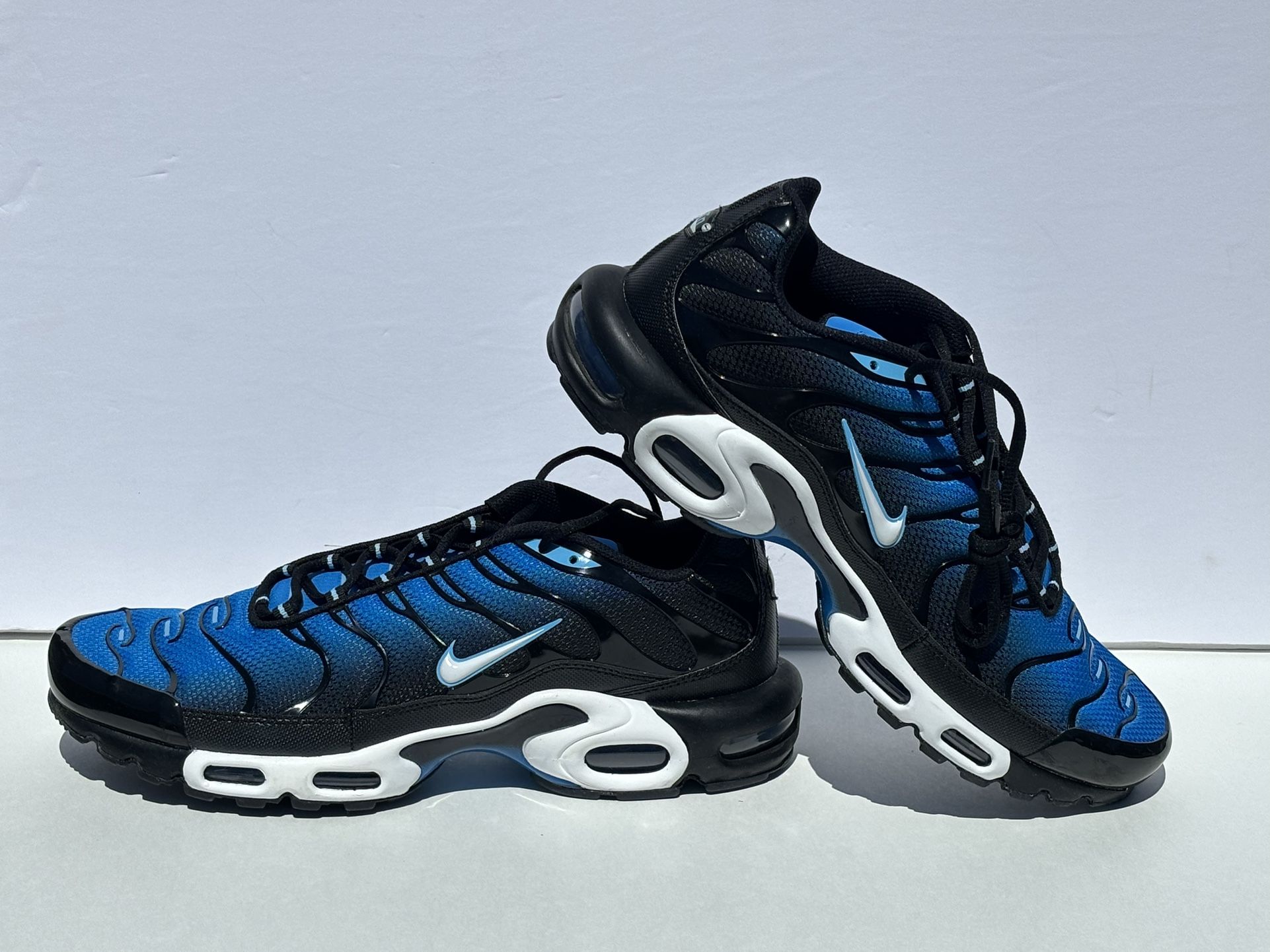 Size 13M Nike Air Max Plus Black And Blue
