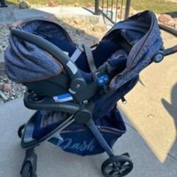 Monbebe Dash Travel System Stroller And Infant Car seat  $100 OBO