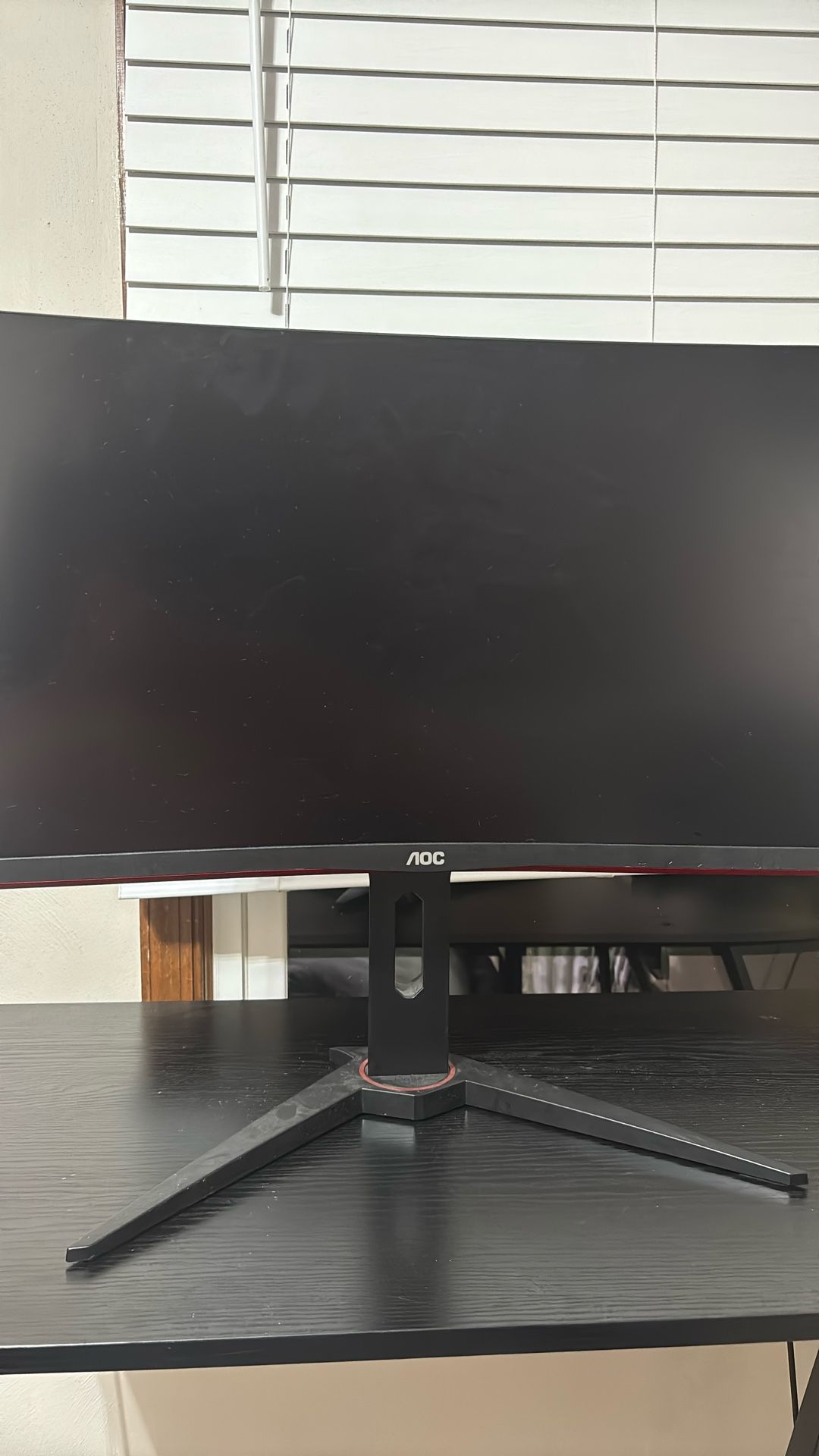 AOC 60hz (adjustable) gaming monitor