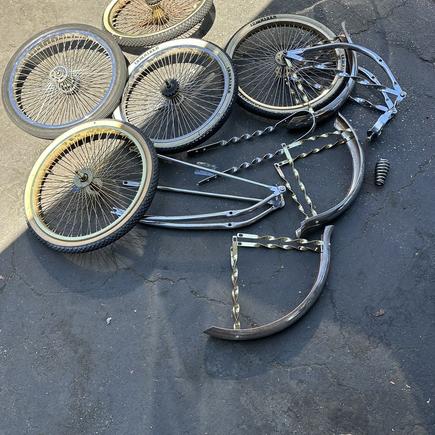 Bicycle Parts Old School Lowrider Bike Lowrider Bike Parts For Sale In Long  Beach, CA OfferUp