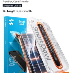 iPhone 17 Pro Max Glass Screen Protector - 2 Pack 