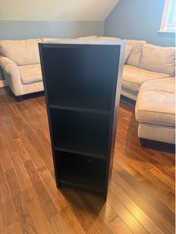 BILLY Bookcase - Black/Brown Short Narrow