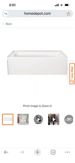 DELTA Bathtub