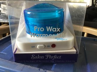 New salon perfect wax warmer kit