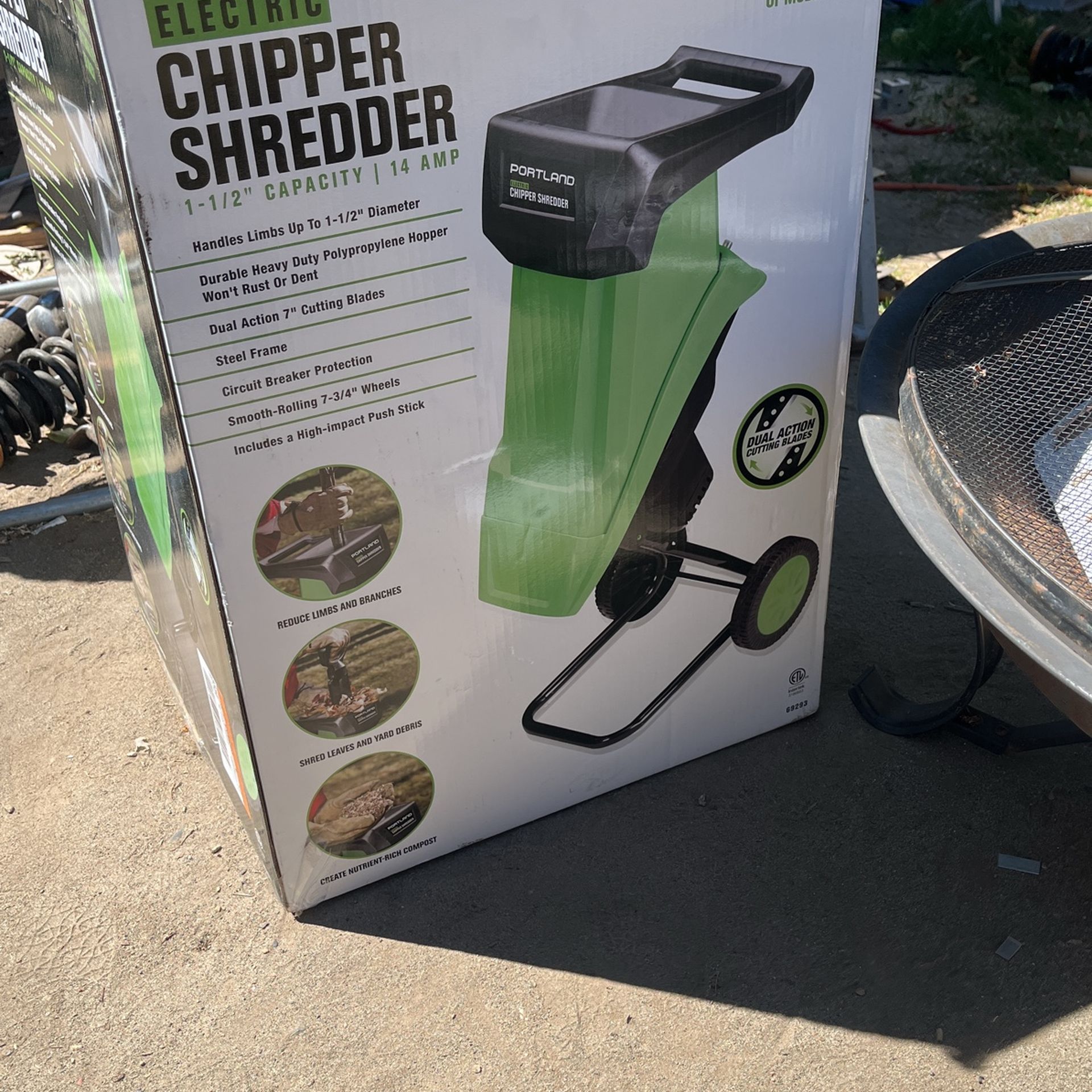 Portland Electric Chipper Shredder