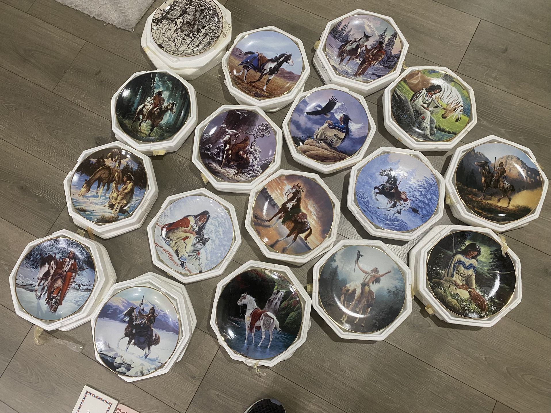 The Hamilton Collection Warrior’s Plate Collection