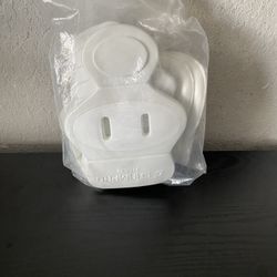 7-Piece Youth Football Pants Pad Set – White, Gently Used