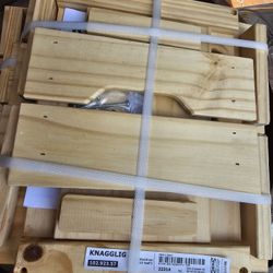 Ikea Small Wooden Crate