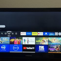 Samsung TV With Fire Tv Stick (works Like A Smart Tv)