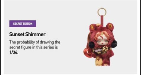 POP MART SKULLPANDA × My Little Pony Series Plush Doll