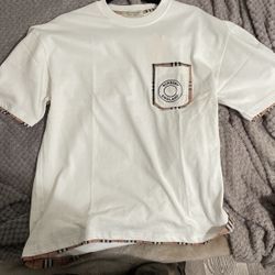 White Burberry Shirt