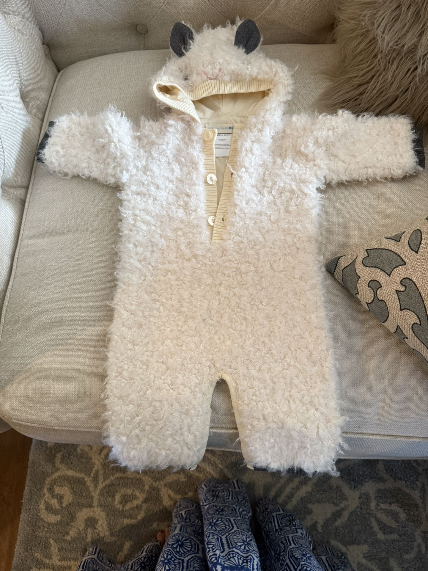 Baby Lamb Pottery Kids Costume