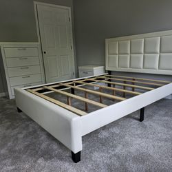 New! White Queen 3PC Bedroom Set