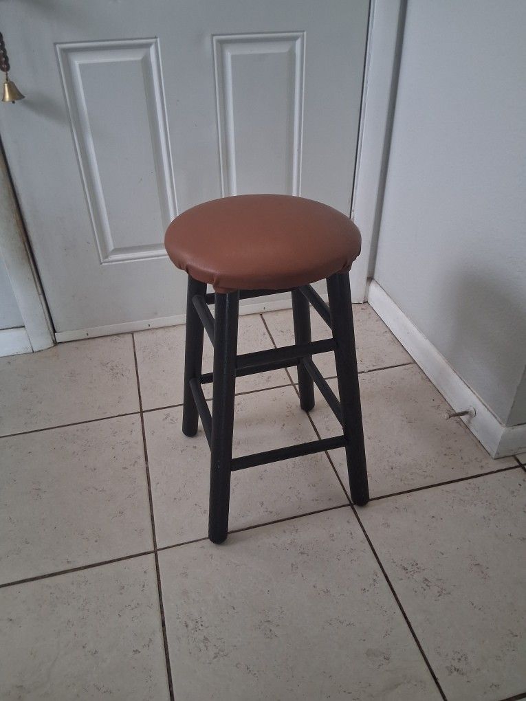 Bar Stool With Padded Seat