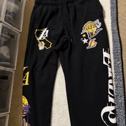 Los Angeles Lakers Main Piece Sweatpants Size Small