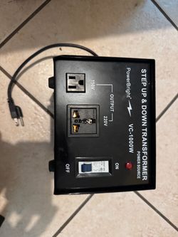 Voltage transformers. Step up or down