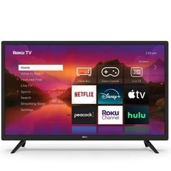 Philips 32" Class HD Smart Roku Borderless LED TV  NO REMOTE 