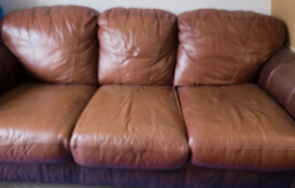 Leather Sofa & Loveseat