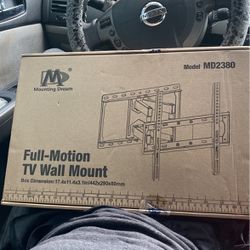 MD2380 Mounting Dream TV Wall Mount for 26-55 Inch TV, TV Mount with Swivel and Tilt, Full Motion TV 
