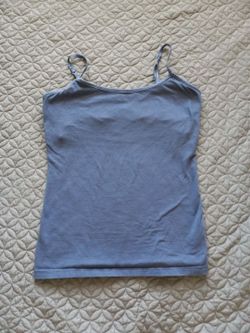 Blue tank top