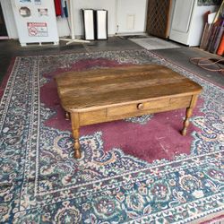 36 x 24 x 15" tall, decent coffee table 