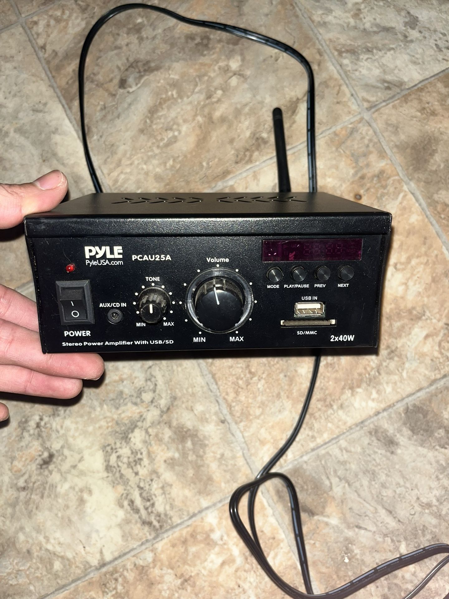 Pyle Stereo Power Amplifier 