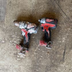 Milwaukee Brushless M18 Impact And Drill