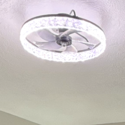 Bedroom light and fan