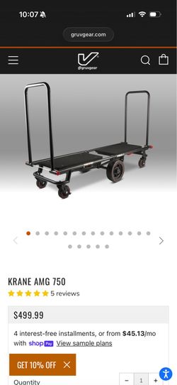 Gruv gear Krane cart