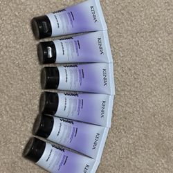 Kenra Violet Shampoo Neutralize Brassy Tone Blonde Gray Hair 1.7oz ( pack of 6) 