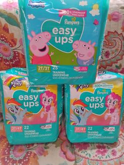 Pampers easy up