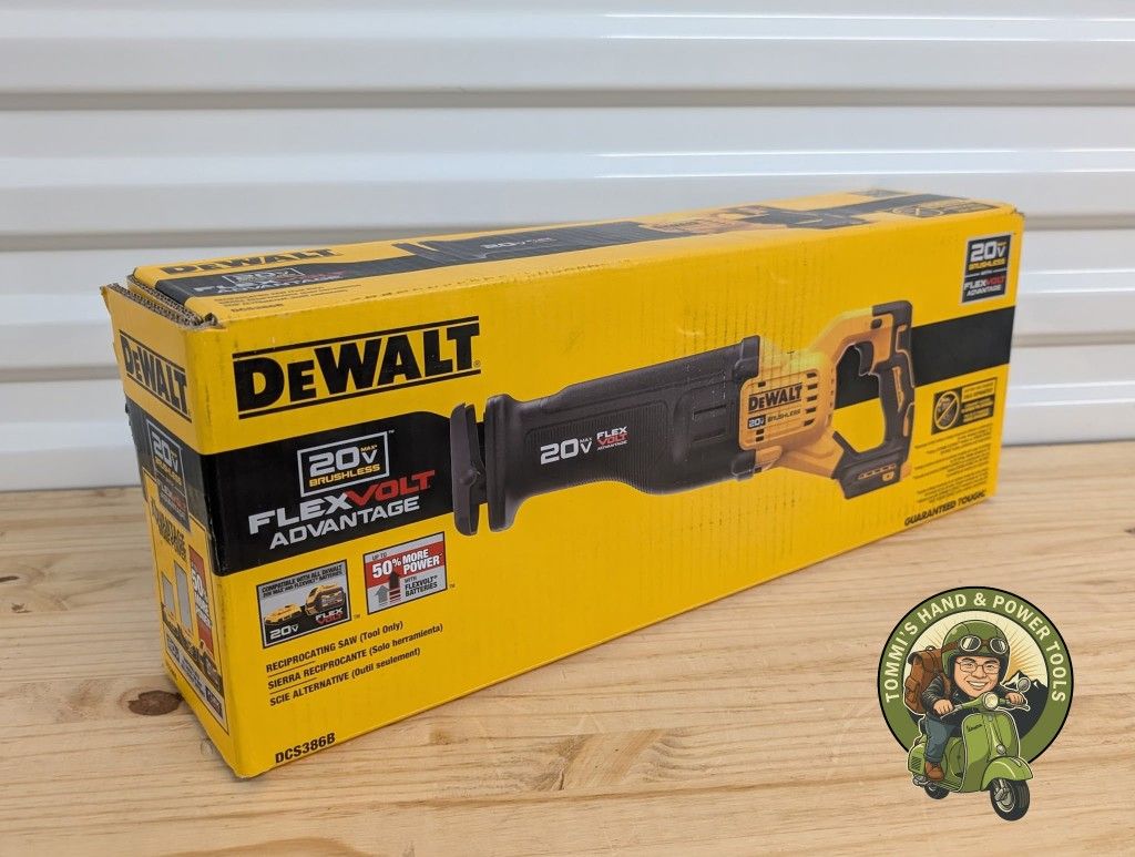 DeWalt 20V MAX FLEXVOLT ADVANTAGE Cordless Brushless Reciprocating Saw Tool Only