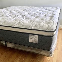 King Size Mattress 14” Inches Thick Pillow Top Deluxe New From Factory Available Twin, Full, Queen Same Day Delivery