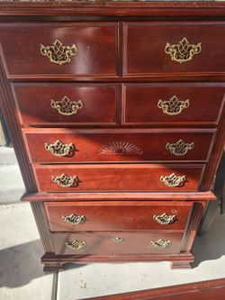 Dresser and Armoire