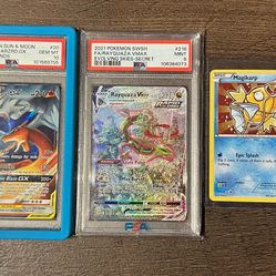 Pokemon card slabs 