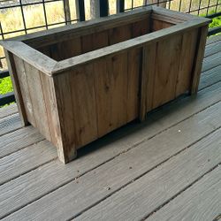Wooden Plant Box