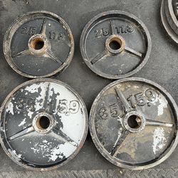 Deep Dish 35LB Plate Weight 25LB Plate Weights 