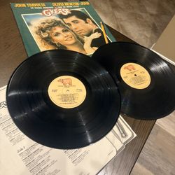 GREASE - Original Movie Soundtrack - Vinyl 2x LP 1978 RSO Records