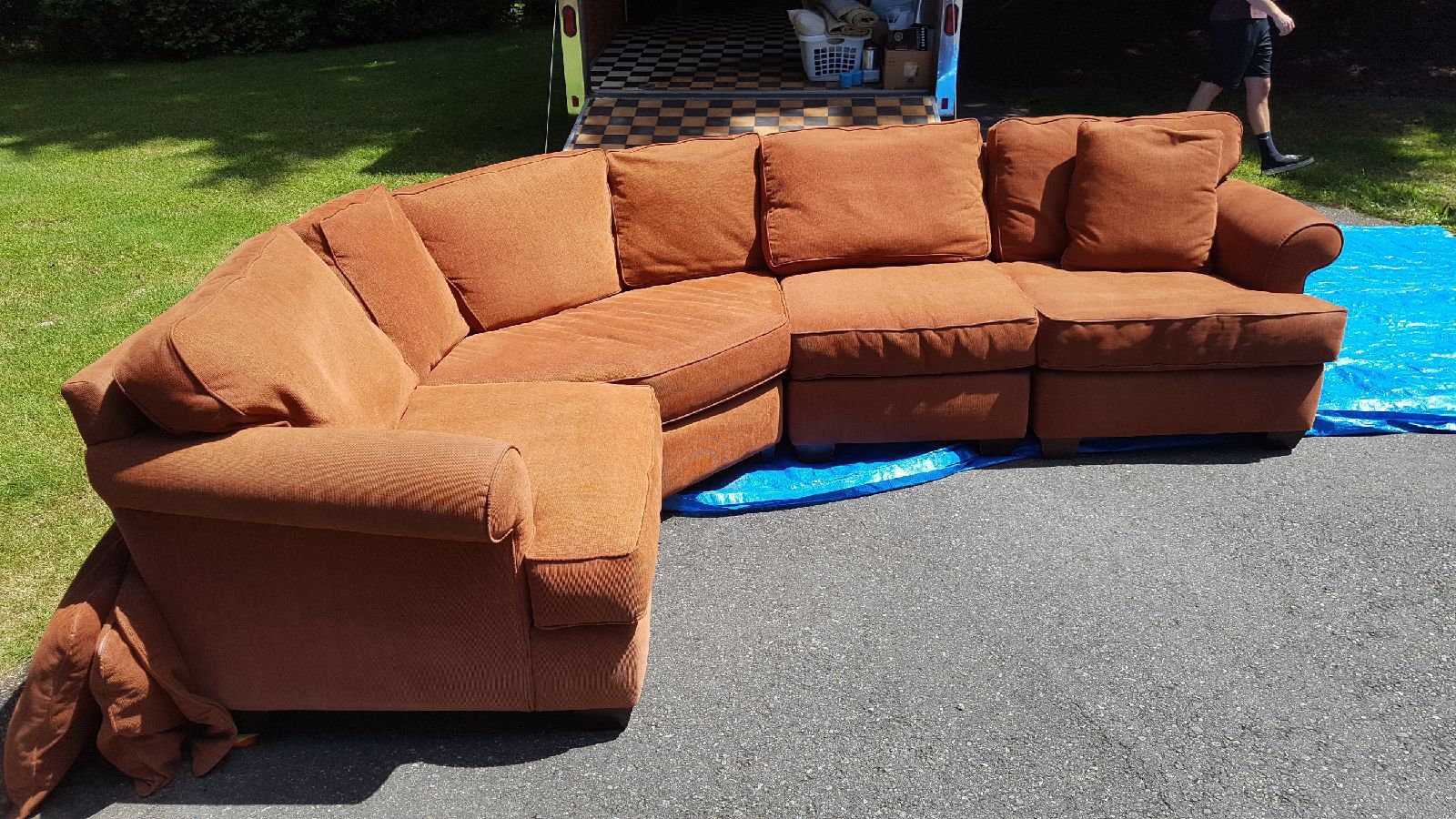 Sectional couch $100 OBO