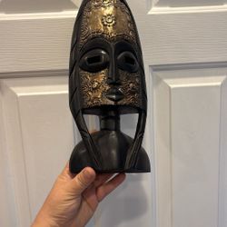 african mask 13x5”