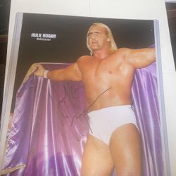 Hulkmania Young Hulk Hogan Autograph