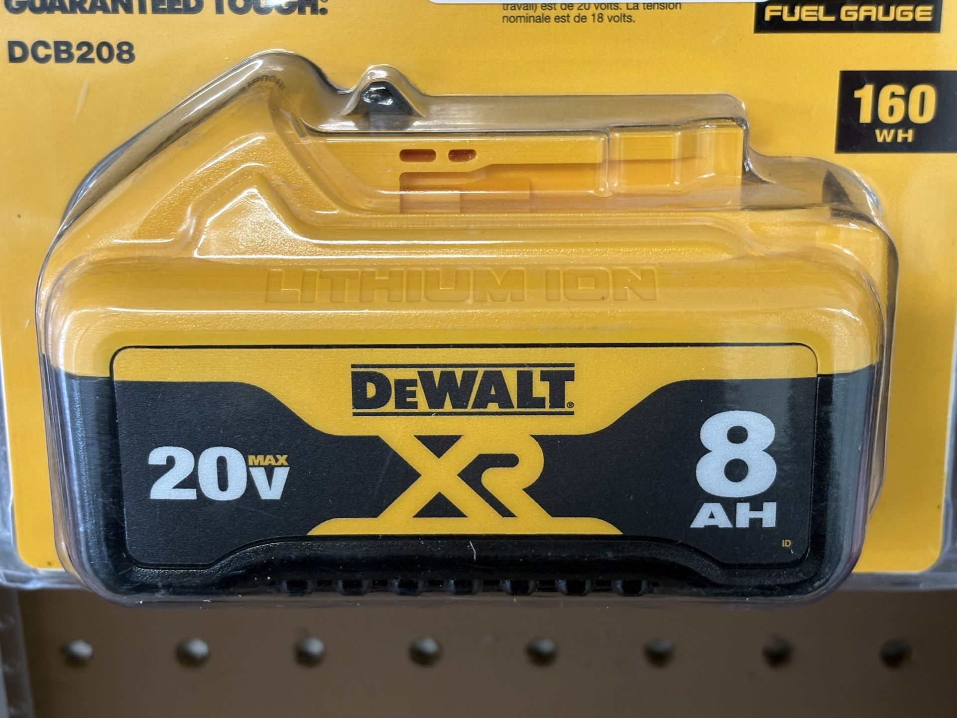 NEW! DeWalt 20V XR 8Ah Battery