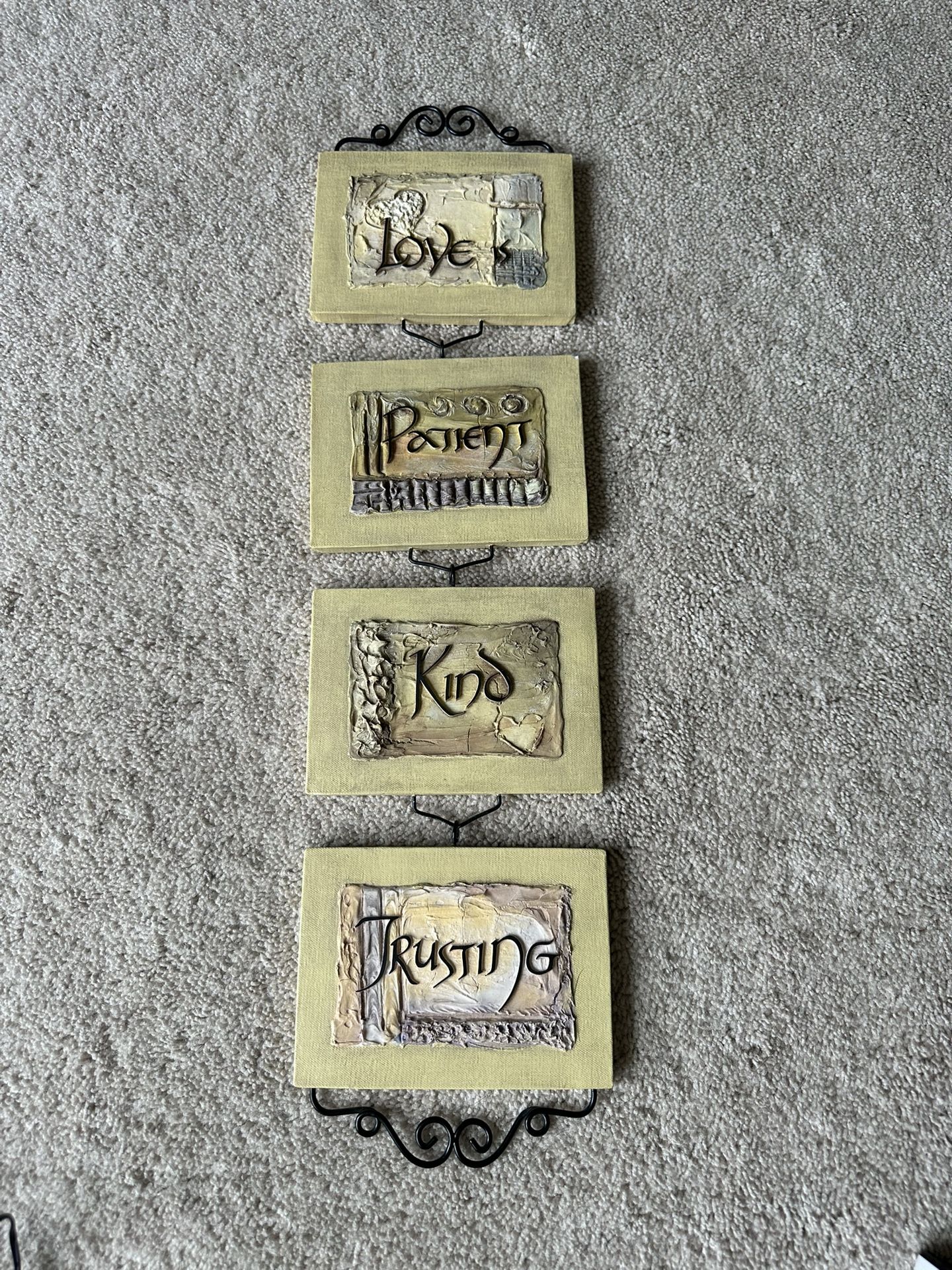 Home interiors Love Is Joining Plaques
