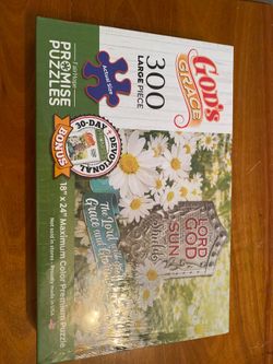 God’s Grace 300 piece puzzle **NEW**