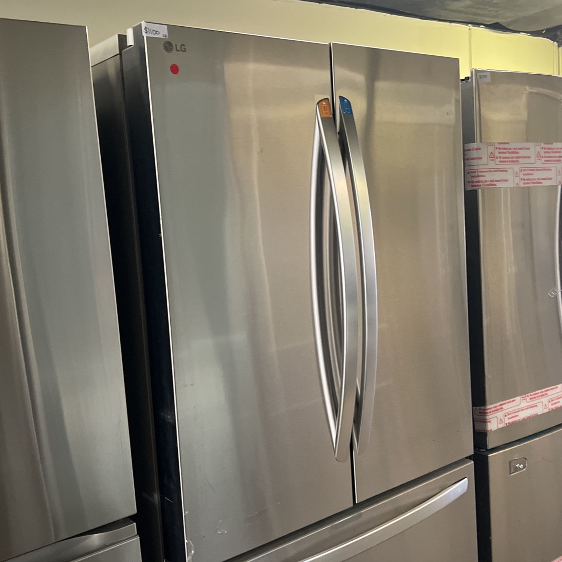 New Open Box Lg Counter Depth French Style Stainless Steel Refrigerator