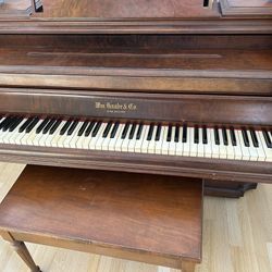 Knabe 40” Upright Piano