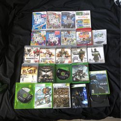 Lot Of Video Games, Nintendo Wii Games, PlayStation 3 Games, Xbox Games, Xbox 360 Games, Xbox One Games 