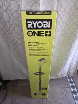 Ryobi 18v Outdoor Patio Cleaner Wire Brush TOOL ONLY Brand New (Price Is Firm)